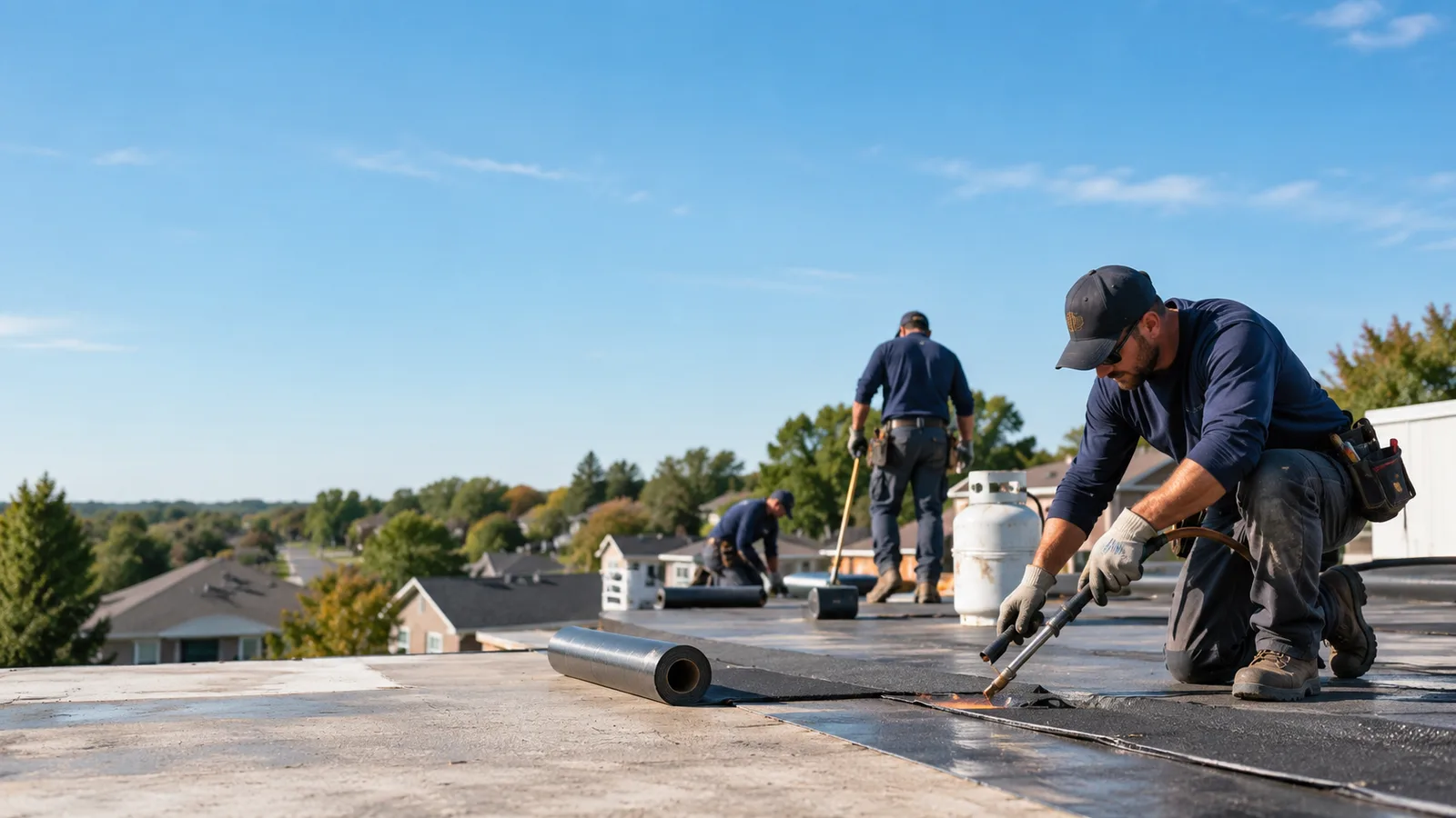 Flat Roof Leak Repair providers in Ong, NE